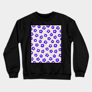 Blue flowers Crewneck Sweatshirt